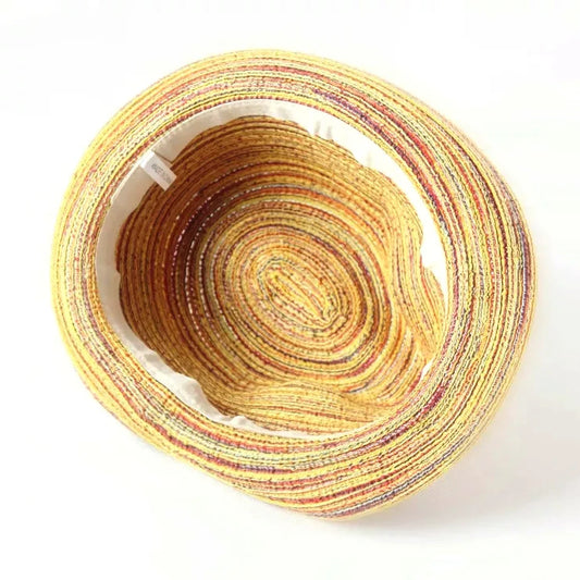 Women's & Men's Striped Knit Sun Hat