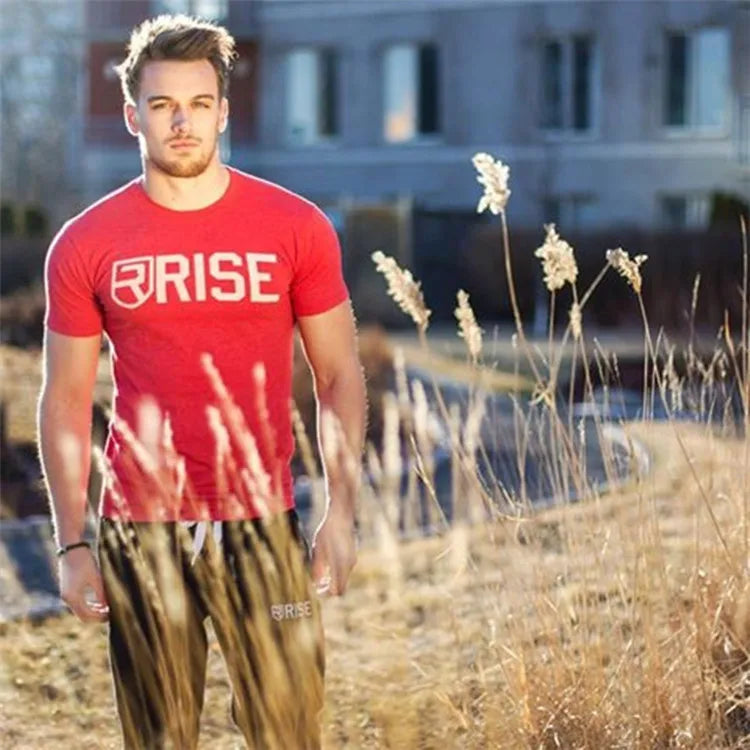 Men's Casual Gym Workout T-Shirt