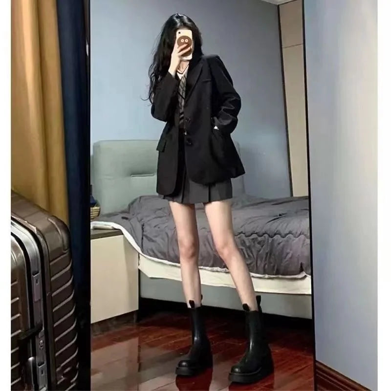 Women's Waffle Knit Longline Coat