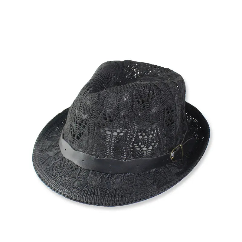 Women's Knitted Fedora Hat