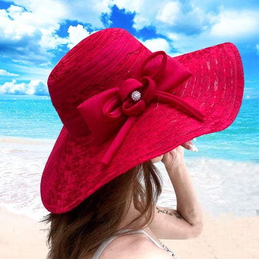 Women's Foldable Wide Brim Sun Hat