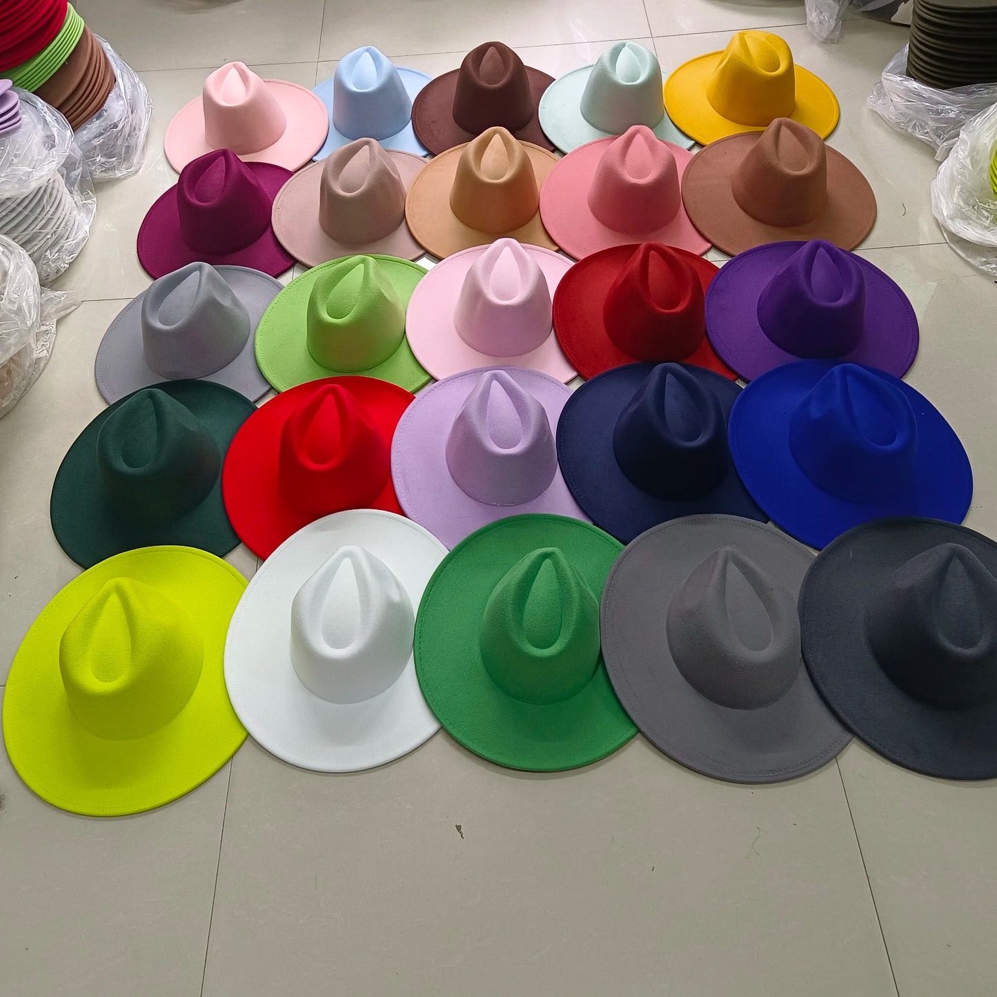 Women's Fedora Panama Jazz Hat