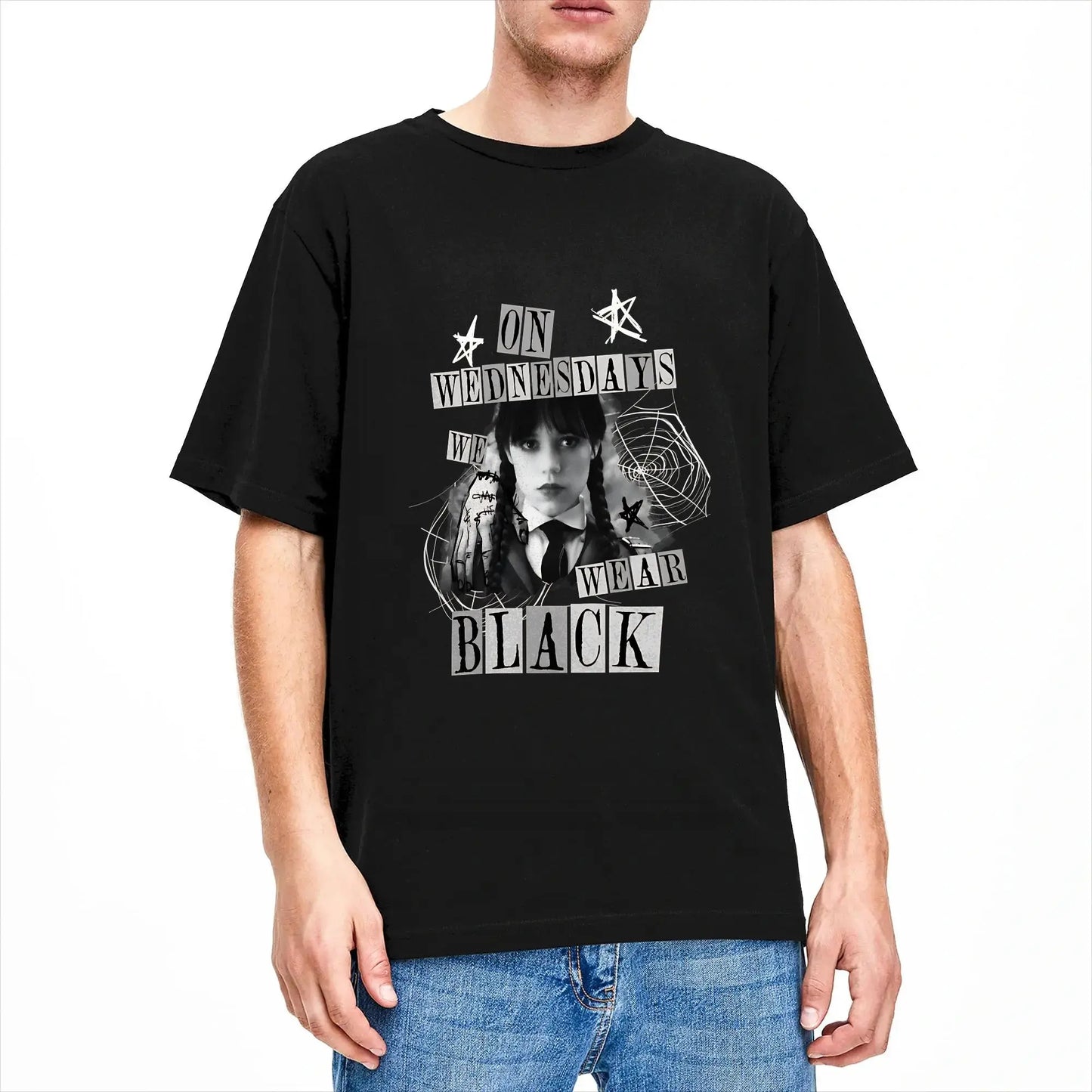 Men's On Wednesdays We Wear Black T-Shirt