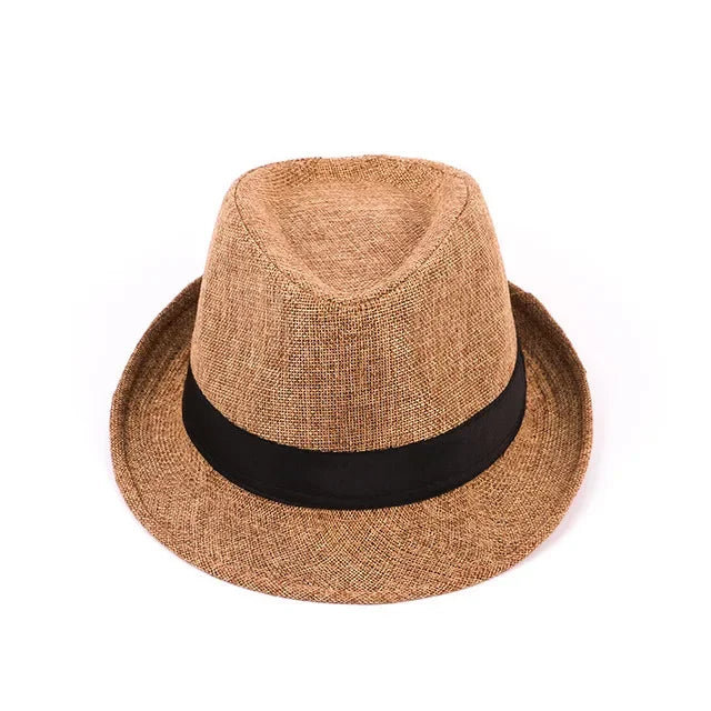 Men's Cotton Linen Cowboy Hat