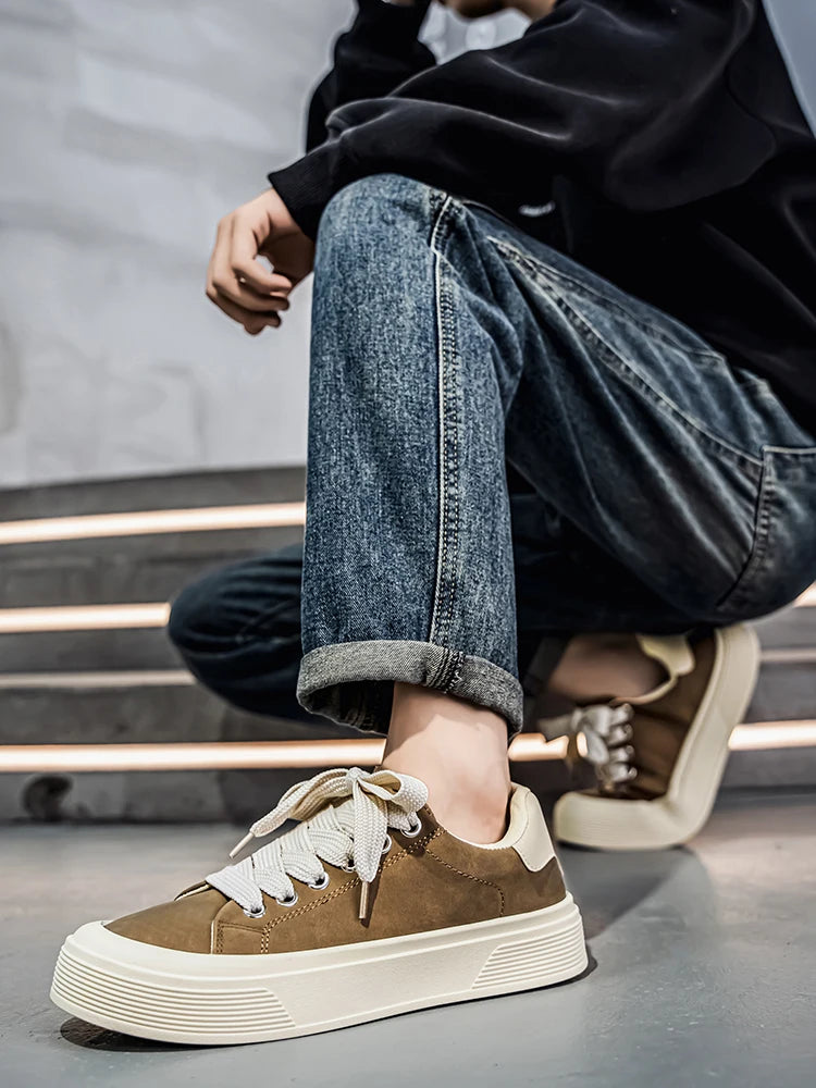 Men's Retro Vulcanized Running Shoes