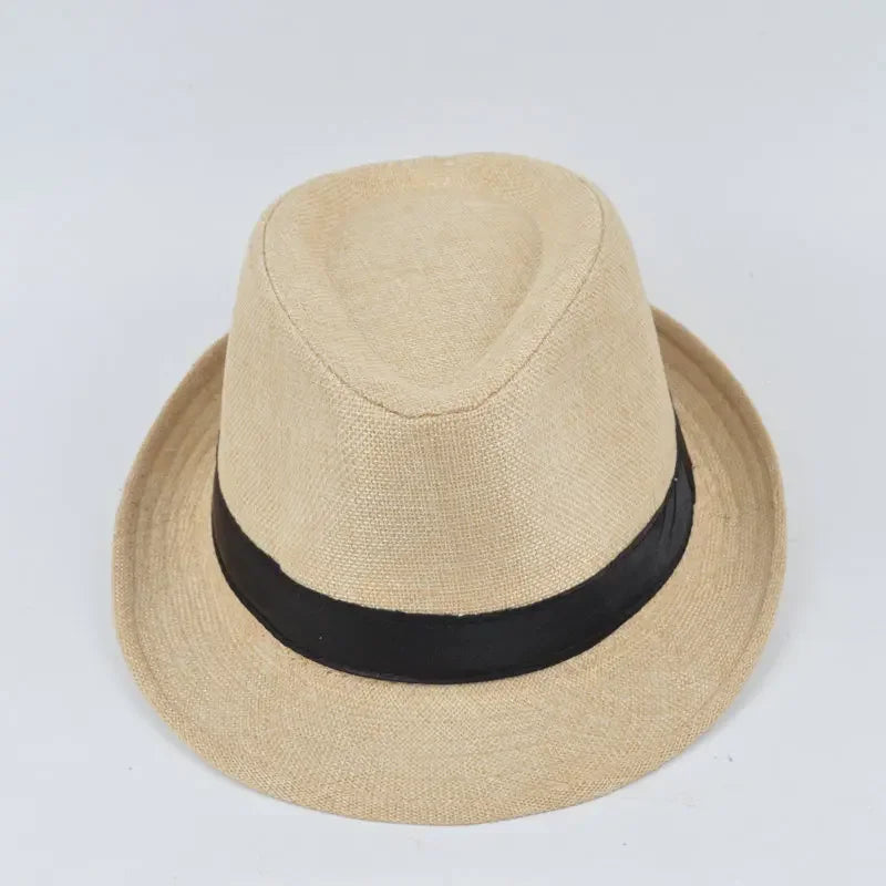 Men's Cotton Linen Cowboy Hat