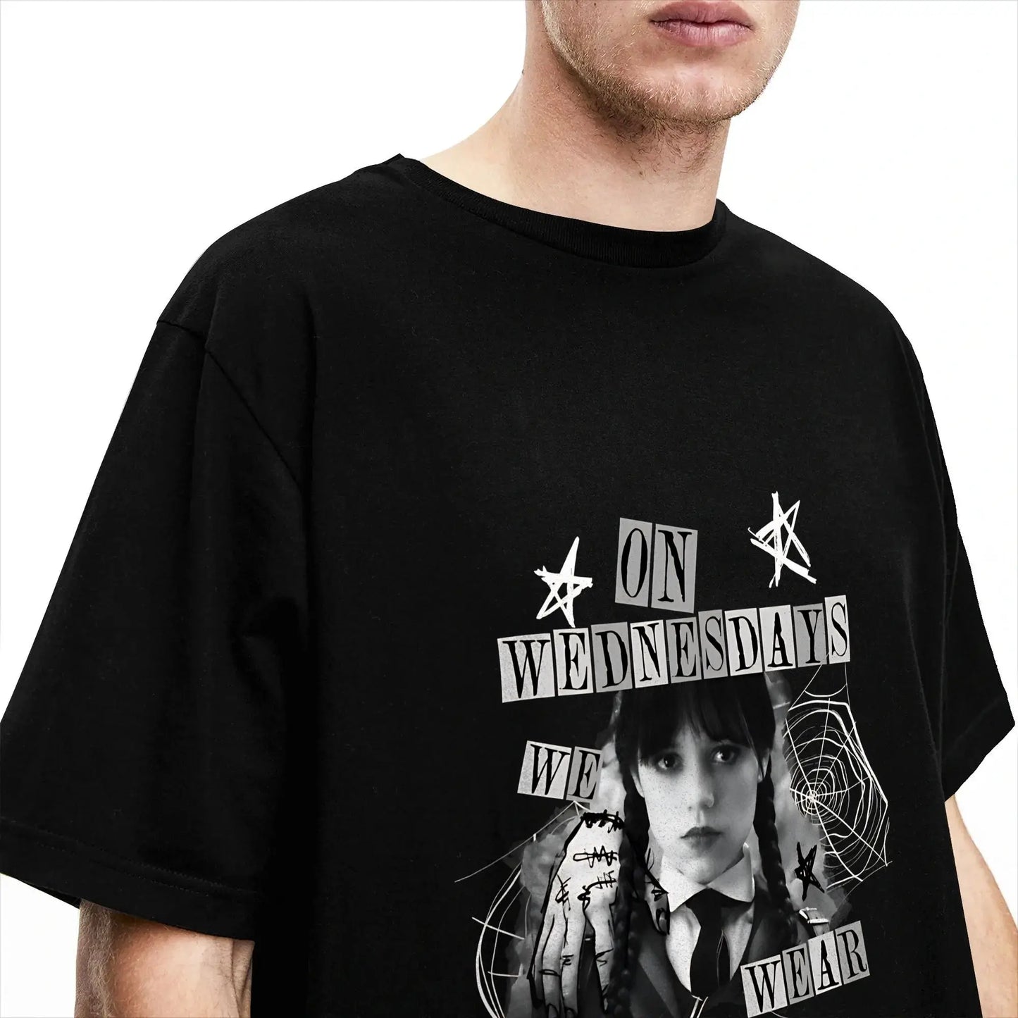 Men's On Wednesdays We Wear Black T-Shirt