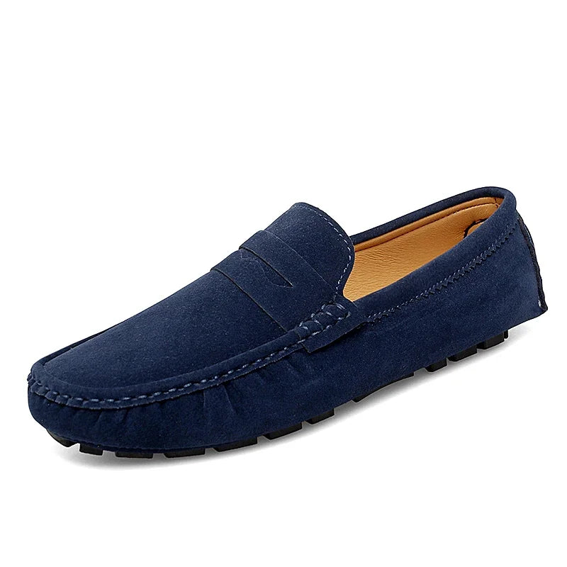 Men's Suede Leather Loafers