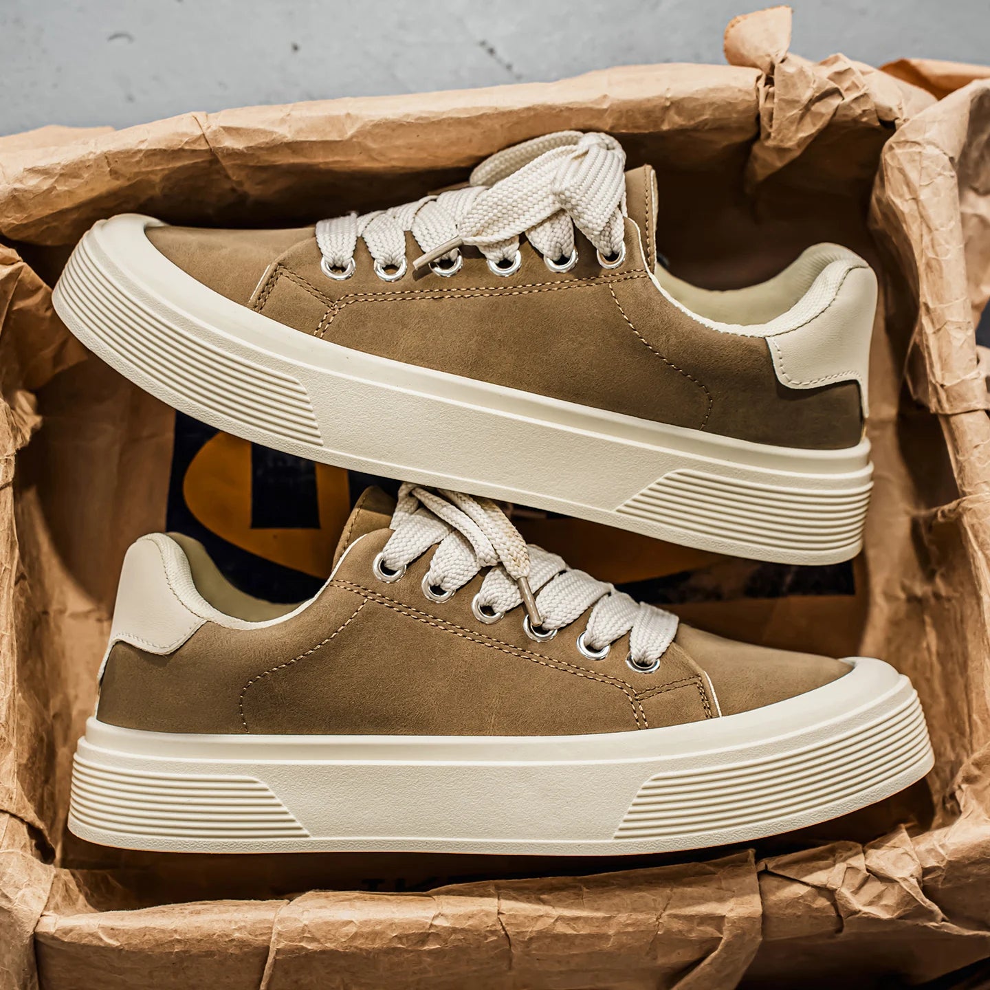 Fashion Men Casual Sports Shoes Platform Shoes