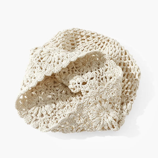 Women's Knitted Retro Pile Hat