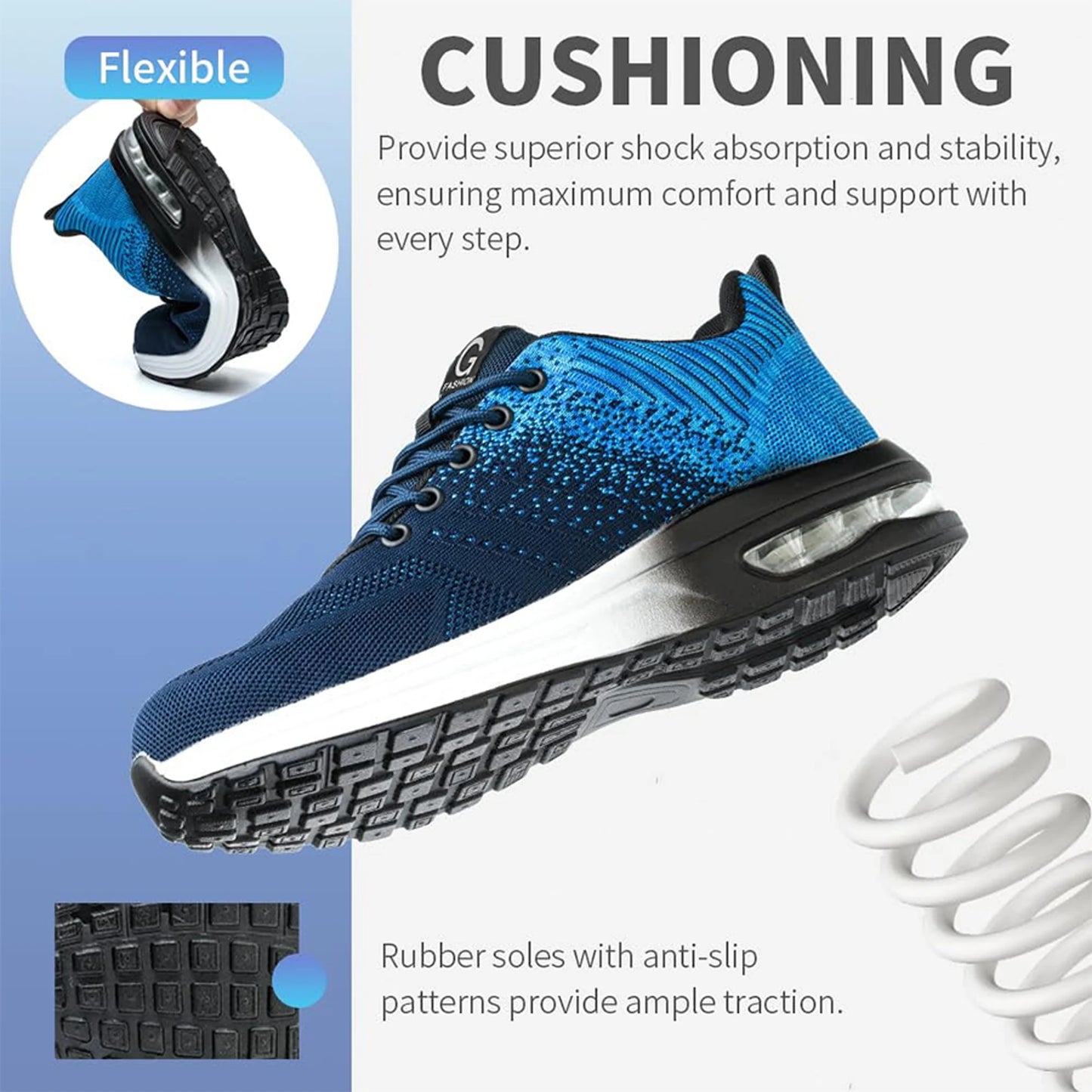 Steel Toe Safety Work Shoes