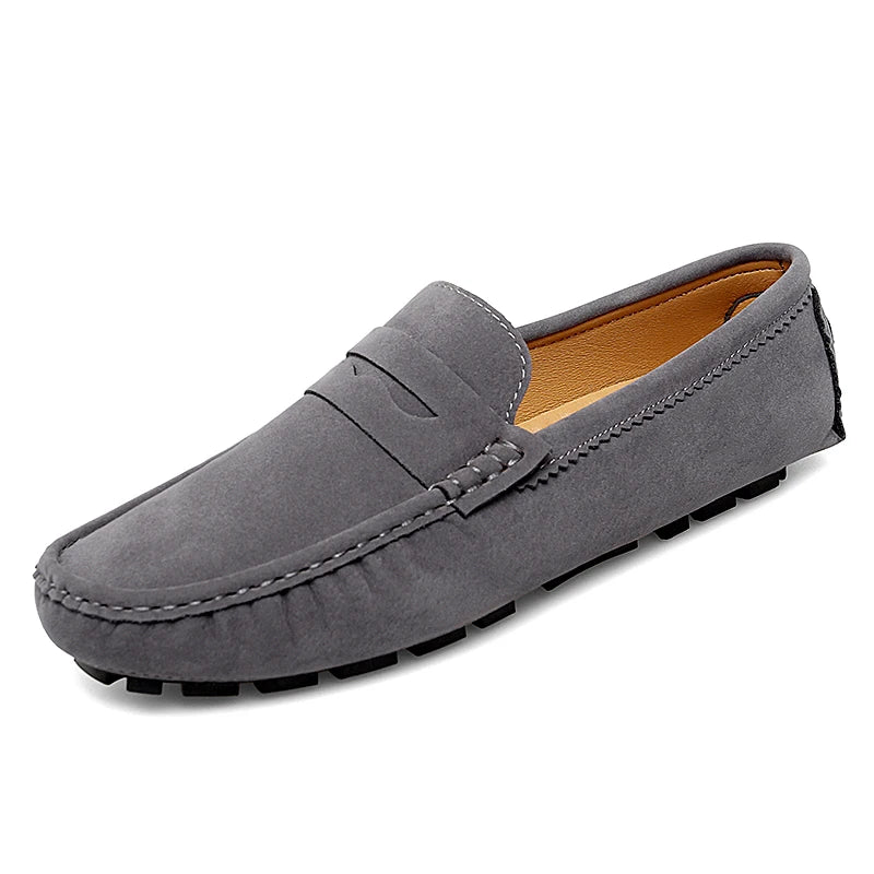 Men's Suede Leather Loafers