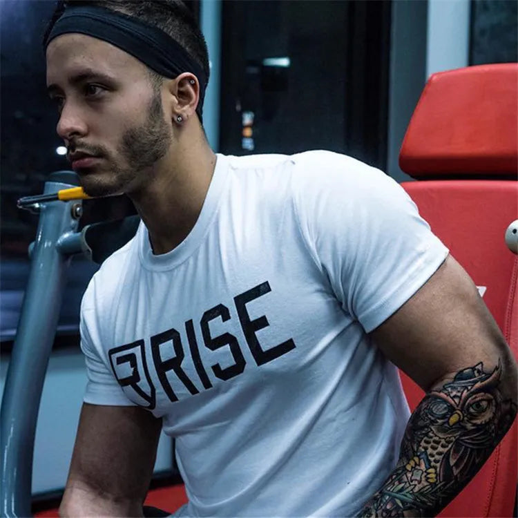 Men's Casual Gym Workout T-Shirt